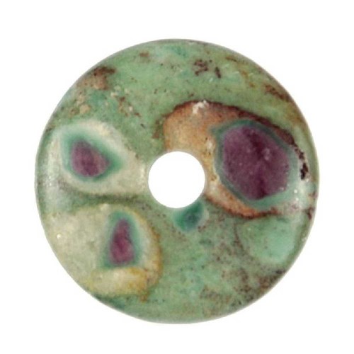 Donut chinois rubis sur - pi, en