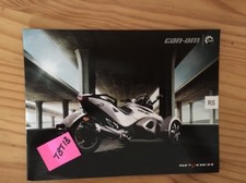 Can-Am RS RT Canam Spyder catalogue publicité moto brochure prospectus