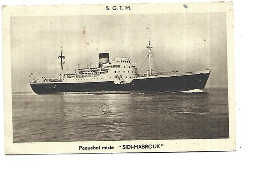 Marine paquebot sidi mabrouk - marine,