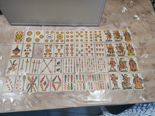 Rare jeu cartes catalan - jeu,