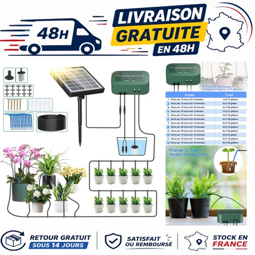 Kit arrosage goutte - goutte,