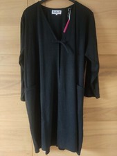 GILET noir Femme Taille 50/52 Neuf Si Belle Et À Nouer chaud