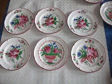 Collection 6 assiettes  ST