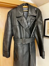 WW2 WW2 manteaux en cuir XL manteau d'officier manteaux de roue veste de...