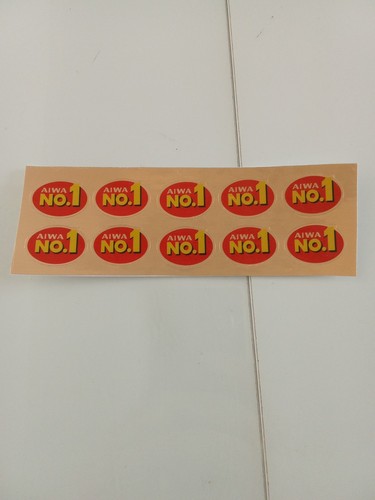 Stickers for aiwa walkman - stickers,