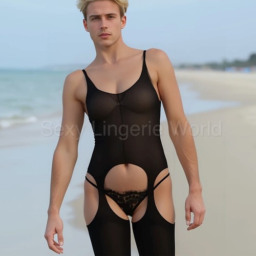 Body homme transparente - body,