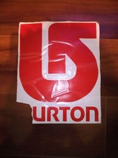 Vintage Burton Snowboard Decal