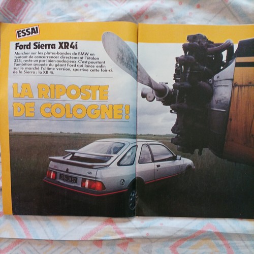 Essai ford sierra xr4 1983 - ford, i