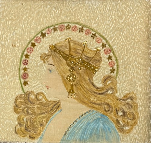 Art nouveau velvet - nouveau,