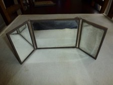 ANCIEN MIROIR TRYPTIQUE