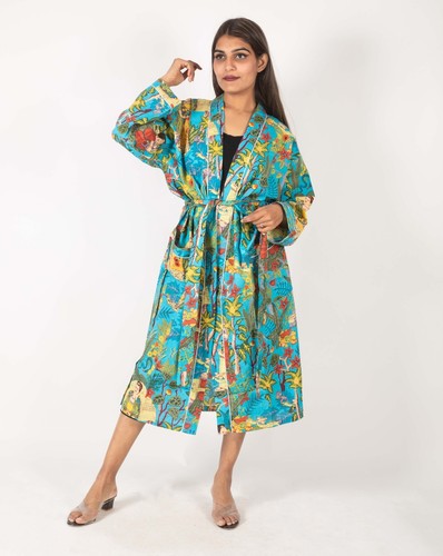 Indien turquoise robe - robe, en