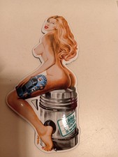 Plaque tole emaillee publicite