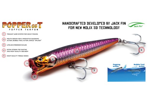 Molix popper 85t 5cm 5g - molix,