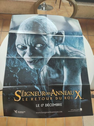 Poster seigneur des anneaux - le,