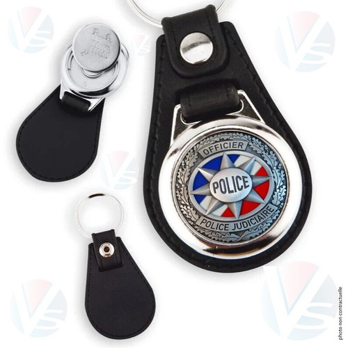 Porte clés officier - porte-clés, police