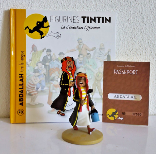 Figurine tintin la - tintin,