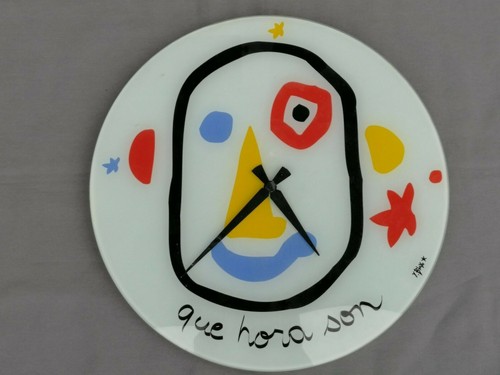 Horloge verre design blayo - verre,