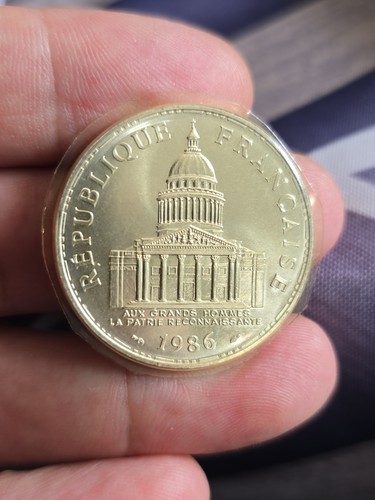 100 francs panthéon 1986 - francs,
