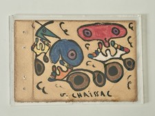 Peinture / dessin signé G.CHAISSAC