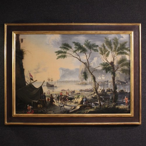 Paysage flamand peinture