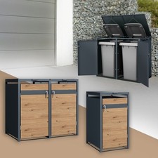 Abri de 1/2/3/4 poubelles