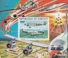djibouti Block6B neuf avec gomme originale 1979 Anniversaire de 1. aviation