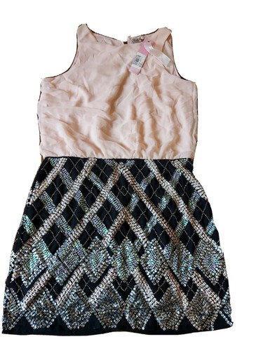 Robe soirée jupe perles - de,