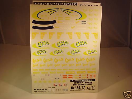 Decals pour subaru - pour,