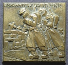 Médaille belge Art Déco Les