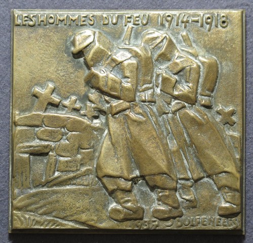 Médaille belge art - art, déco