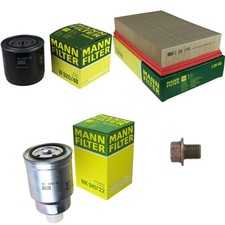 MANN-FILTER Inspection Set Filtres pour Nissan Pathfinder III 2.5 DCI