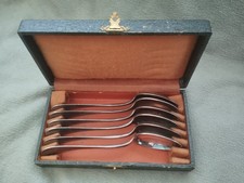 6 petites Cuillères Décor