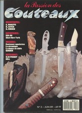 LA PASSION DES COUTEAUX n° 3 JUIN 1989