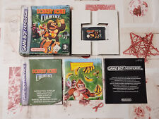 BOX BOITE NOTICE COMPLET DONKEY KONG COUNTRY OFFICIEL NINTENDO GAME BOY ADVANCE
