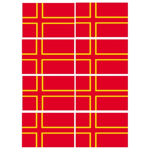 Drapeau officiel normand - drapeau,