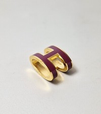 Pendentif Hermès Pop H rouge/