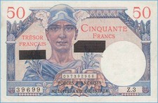 50 francs Suez type 1956 -