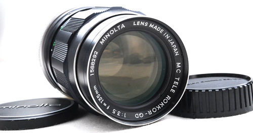 Objectif minolta tele - objectif,