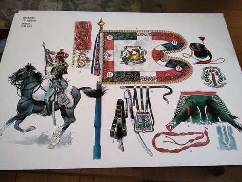 Planche rigo e hussards - e,