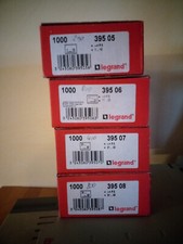 Plaque repères à lecture horizontale bloc de jonction Legrand Viking3 pas 5mm