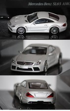 Minichamps Mercedes Benz SL65 AMG 2009 Matt Silver 1/43 436038220