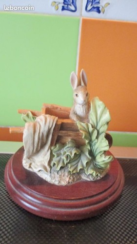 Figurine pierre lapin dans - lapin,