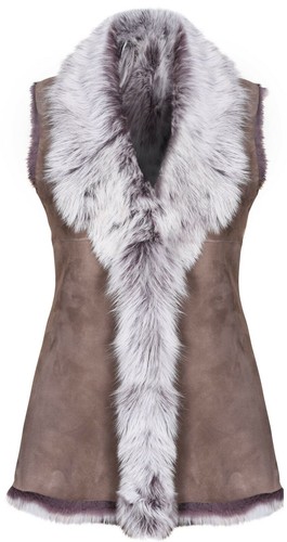 Gilet peau mouton - gilet,