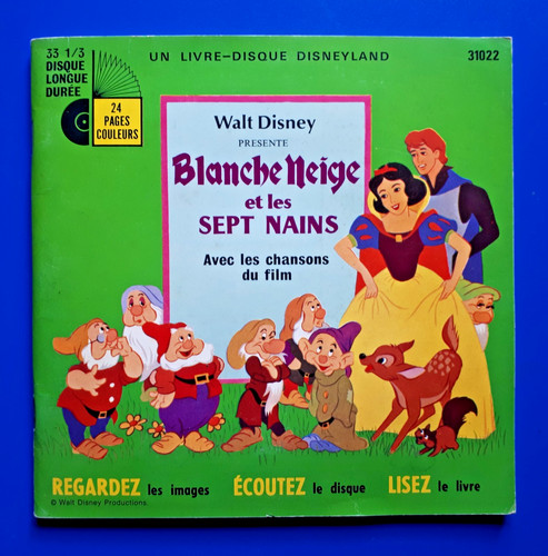 Livre disque 3 tours - disque, 1/3