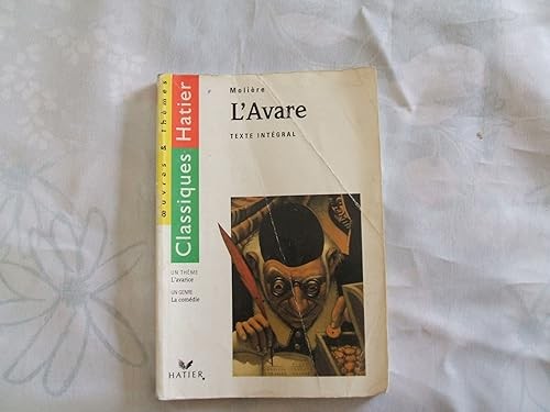 Avare molière - l'avare,