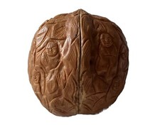 Noix Sculptée Ancienne Hediao Personnages Moines Immortels Art Populaire Chine