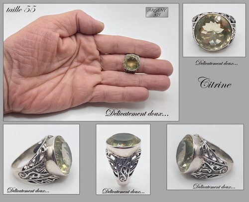 Très belle bague argent - belle,
