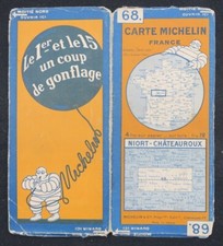 Carte MICHELIN 68 NIORT
