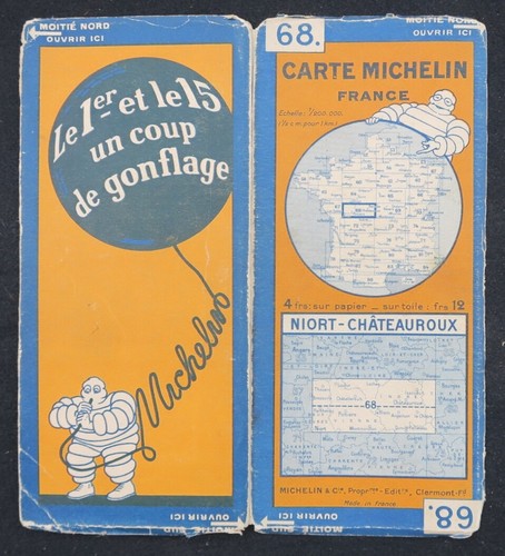 Carte michelin niort - michelin,