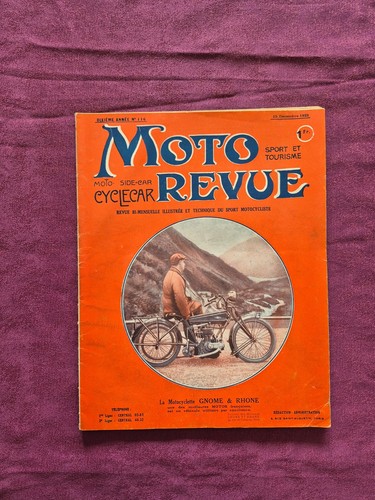 Moto revue 114 1922 - ;, /